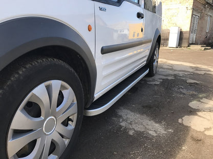 Side area Tayga (2 pcs., Aluminum) for Ford Connect 2010-2013 - image 4