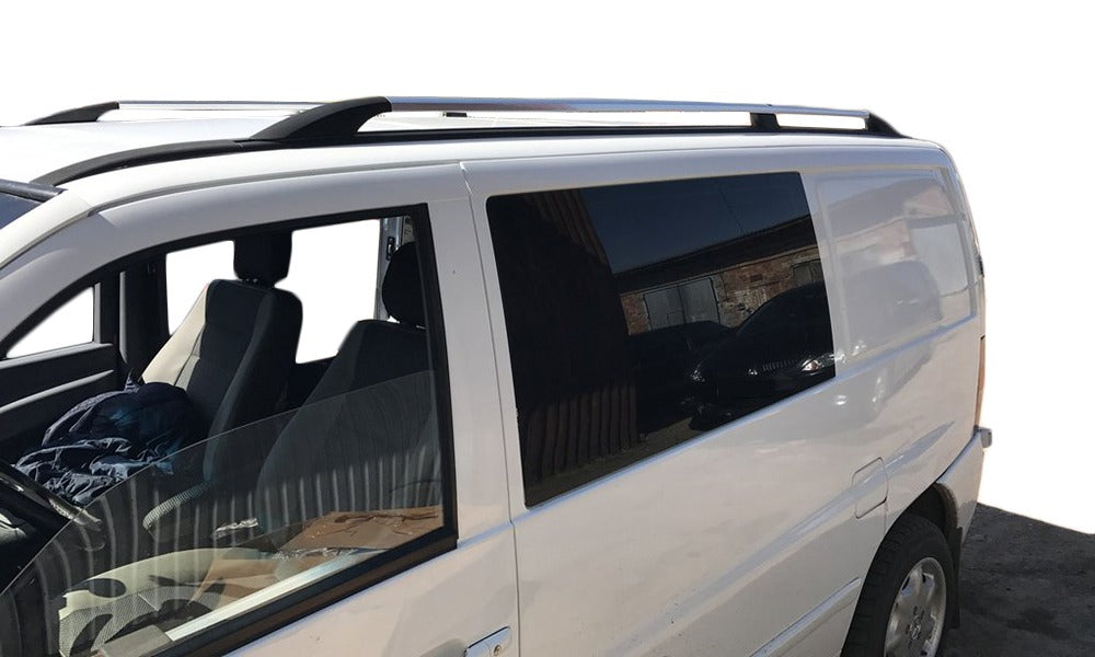Chrome Roof Rails for Mercedes Vito W638 1996-2003 - image 1