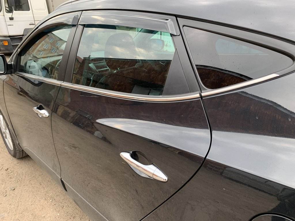 Deflectors (4-piece, HIC) for Hyundai IX-35 2010-2015 - Reelken Auto