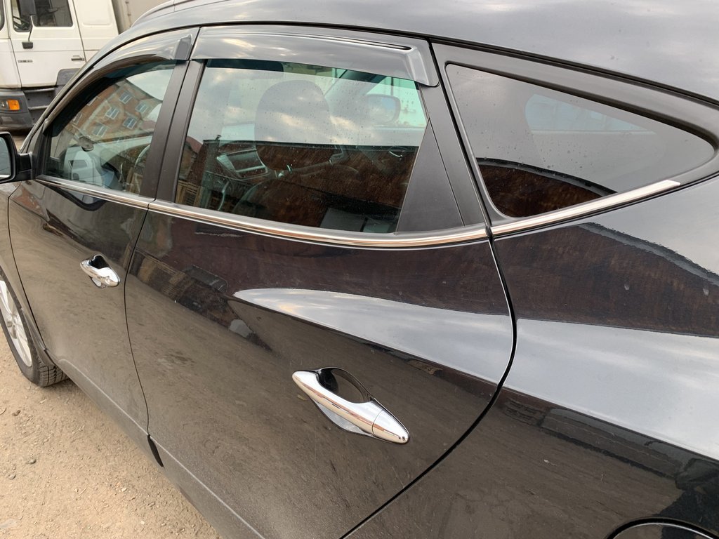 Window Deflectors (4 pcs, HIC) for Hyundai IX-35 2010-2015 - image 7