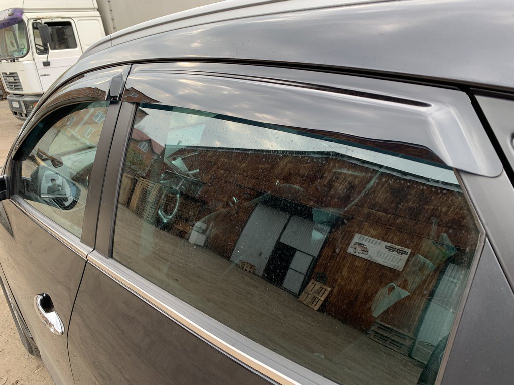 Window Deflectors (4 pcs, HIC) for Hyundai IX-35 2010-2015 - image 6