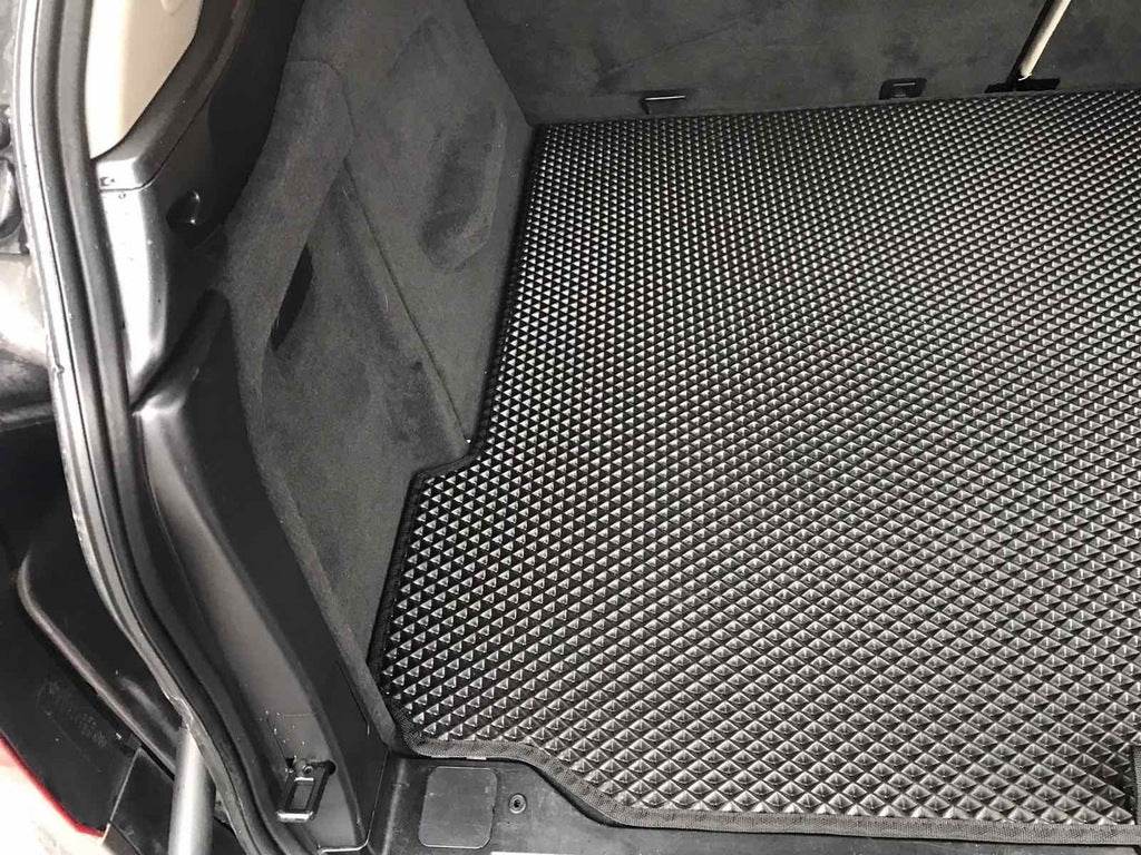 Trunk mat (EVA, black) for BMW X5 E-70 2007-2013 - Reelken Auto