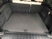 Trunk mat (EVA, black) for BMW X5 E-70 2007-2013 - Reelken Auto