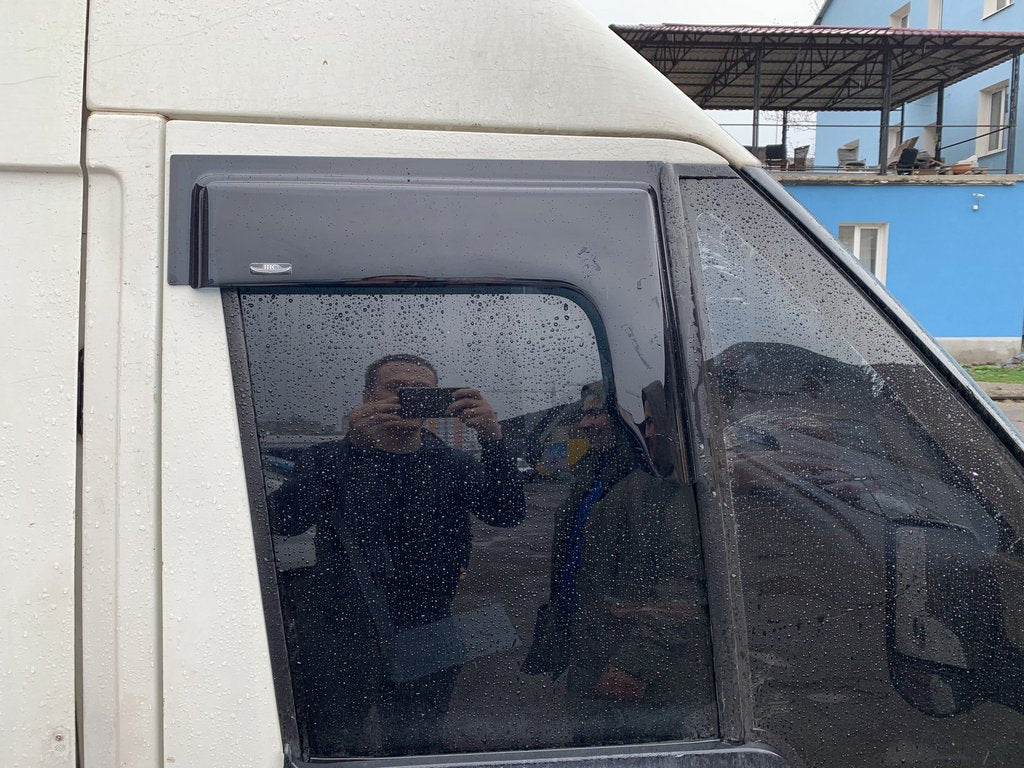 Window Deflectors (2 pcs, HIC) for Ford Transit 2000-2014 - image 6