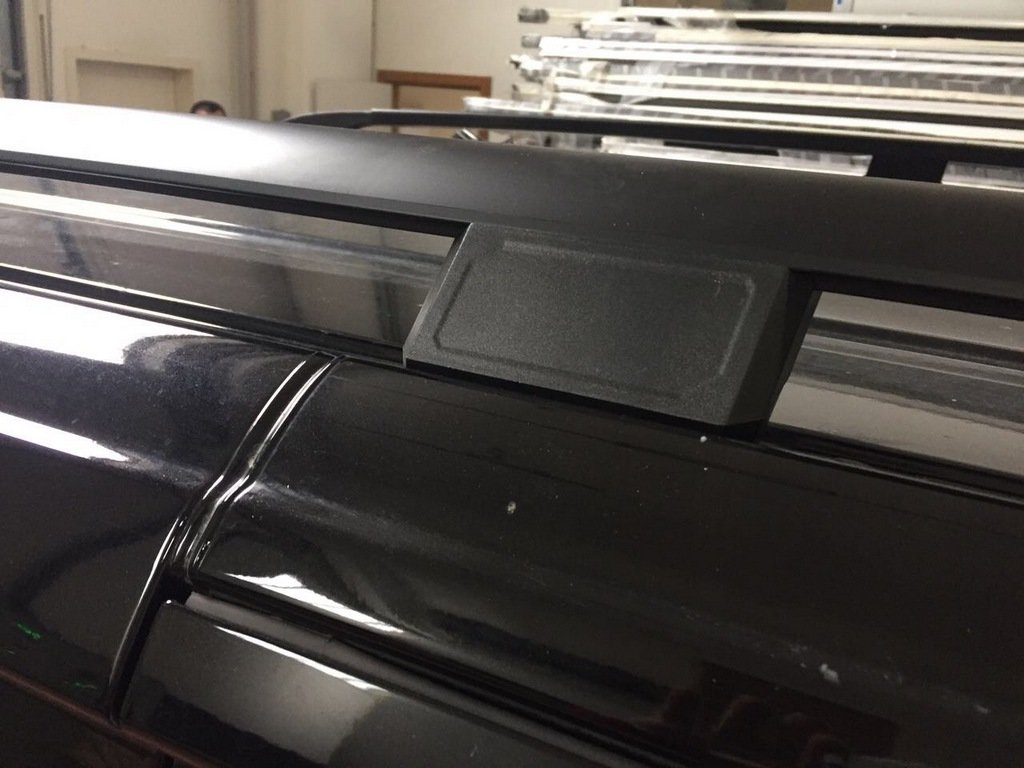 Roof rails black ELITE (Plast. feet) for Mercedes Vito / V-class W447 2014↗ year - image 10