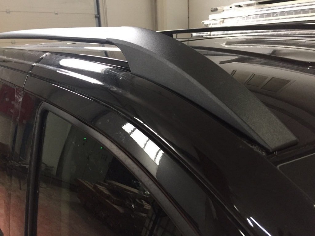Black Roof Rails ELITE (plastic foot) for Mercedes Viano 2004-2014 - image 23