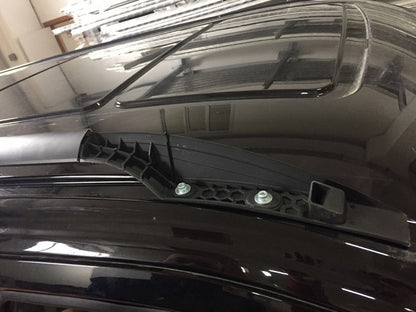 Black Roof Rails ELITE (plastic foot) for Mercedes Viano 2004-2014 - image 24