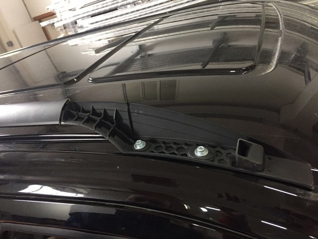 Roof rails black ELITE (Plast. feet) for Mercedes Vito / V-class W447 2014↗ year - image 12