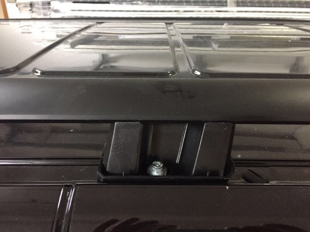 Roof rails black ELITE (Plast. feet) for Mercedes Vito / V-class W447 2014↗ year - image 14