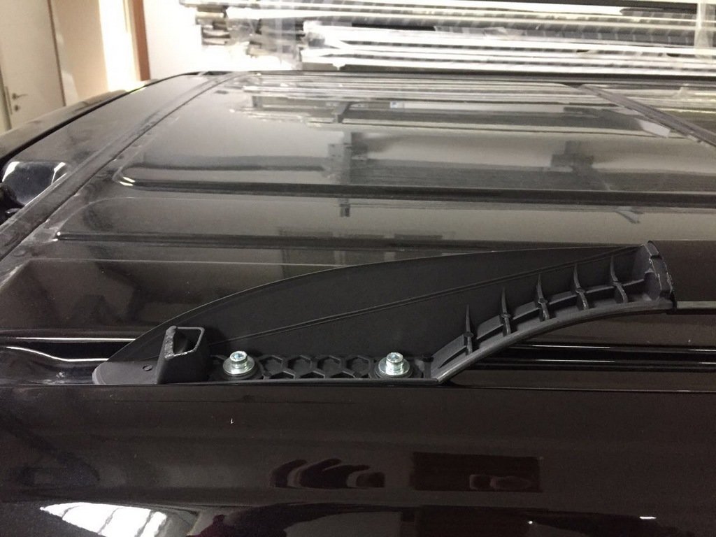 Black Roof Rails ELITE (plastic foot) for Mercedes Viano 2004-2014 - image 27