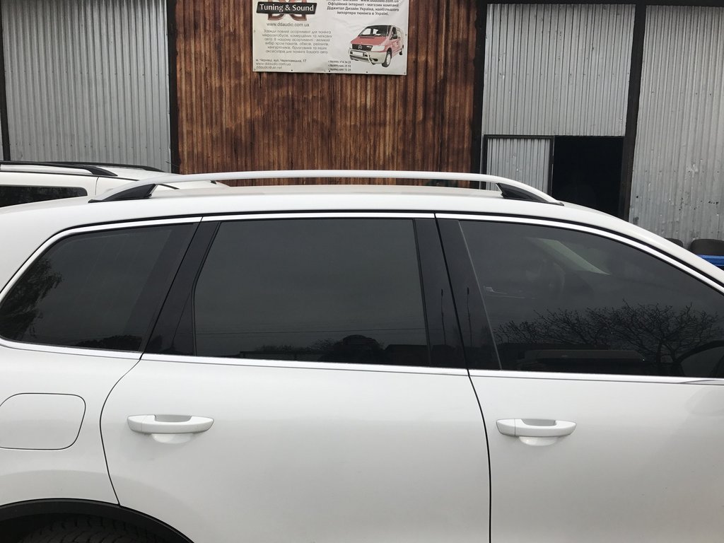 Roof Rails Skyport (matte grey) for Volkswagen Touareg 2010-2018 - image 3