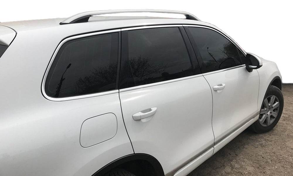 Roof rails Skyport (gray matt) for Porsche Cayenne 2010-2017 - Reelken Auto