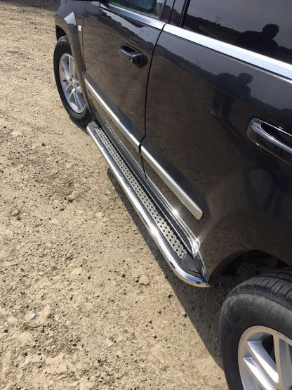 Side Steps Maydos V2 (2 pcs, stainless steel) for Jeep Grand Cherokee WK 2004-2010 - image 3