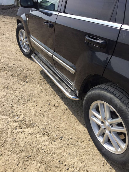 Side Steps Maydos V2 (2 pcs, stainless steel) for Jeep Grand Cherokee WK 2004-2010 - image 7