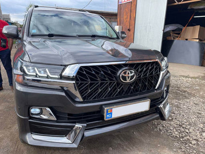 Front lights 2016+ (LX-Design) for Toyota Land Cruiser 200 - Reelken Auto