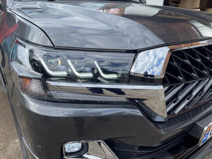 Front lights 2016+ (LX-Design) for Toyota Land Cruiser 200 - Reelken Auto
