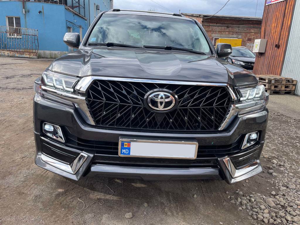 Front lights 2016+ (LX-Design) for Toyota Land Cruiser 200 - Reelken Auto