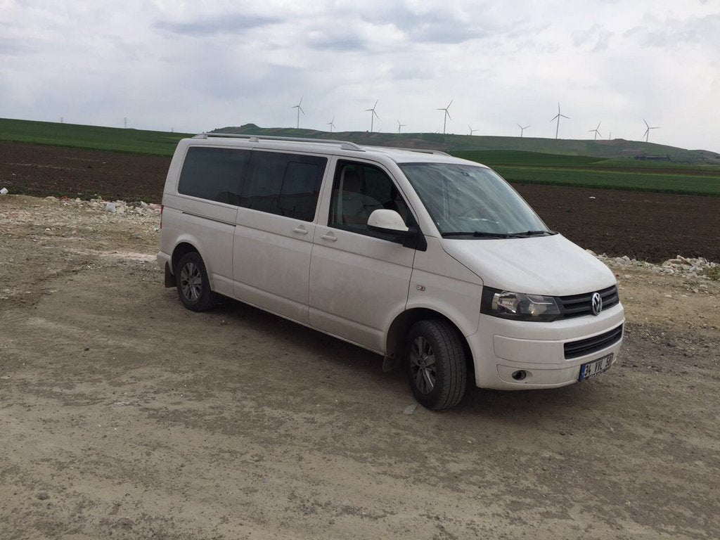 Skyport Roof Rails (white) for Volkswagen T5 2010-2015 - image 2