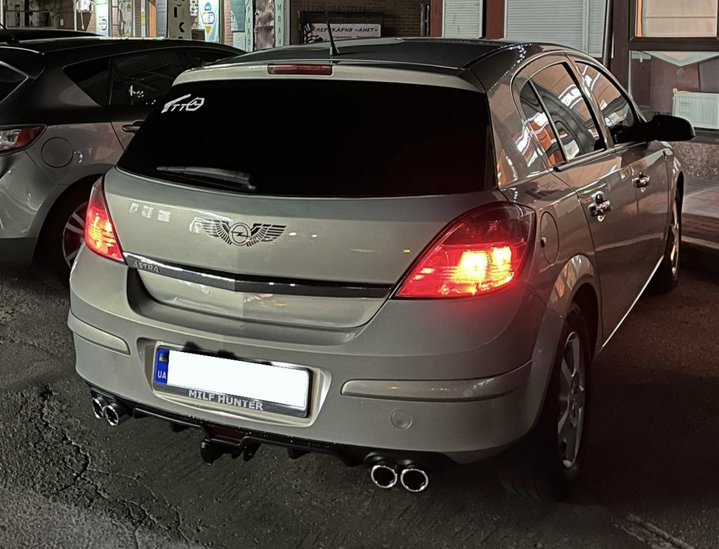 Universal Rear Diffuser DPT V-7 (ABS) (Gloss Black) - image 3