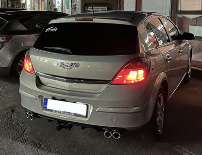 Universal Rear Diffuser DPT V-7 (ABS) (Gloss Black) - image 3