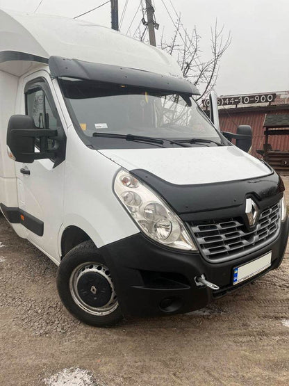 The hood deflector 2015-2019 (EuroCap) for Renault Master 2011-2023 - Reelken Auto