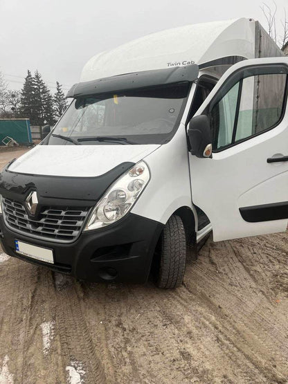 The hood deflector 2015-2019 (EuroCap) for Renault Master 2011-2023 - Reelken Auto
