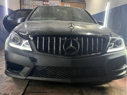 LED Headlights (2011-2015, Set of 2) for Mercedes C-class W204 2007-2015 - image 4