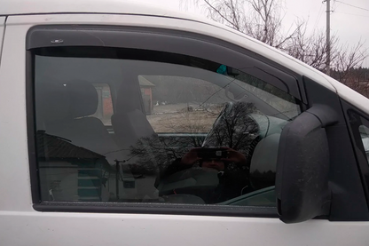 Window Deflectors (2 pcs, HIC) for Hyundai H200, H1, Starex 1998-2007 - image 6