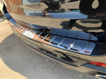 Cover on the rear bumper (OmsaLine) for BMW X5 F-15 2013-2018 - Reelken Auto