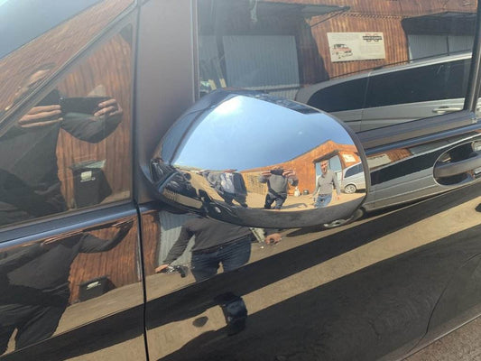 Covers for mirrors Full mirror (2 PCs ABS) for Mercedes Vito / V-class W447 2014↗ year - Reelken Auto