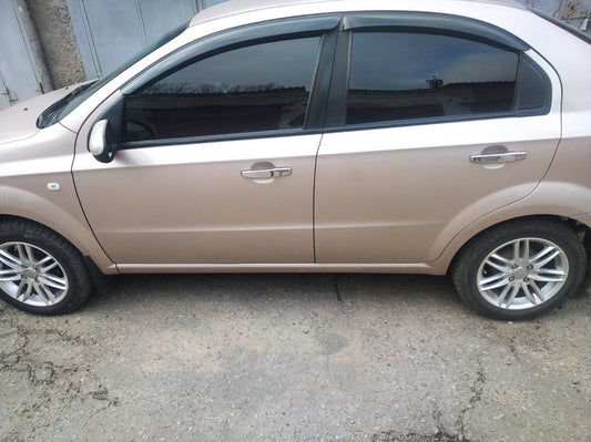 Chrome Door Handle Covers (4 pcs) for Chevrolet Aveo T250 2005-2011 - image 1