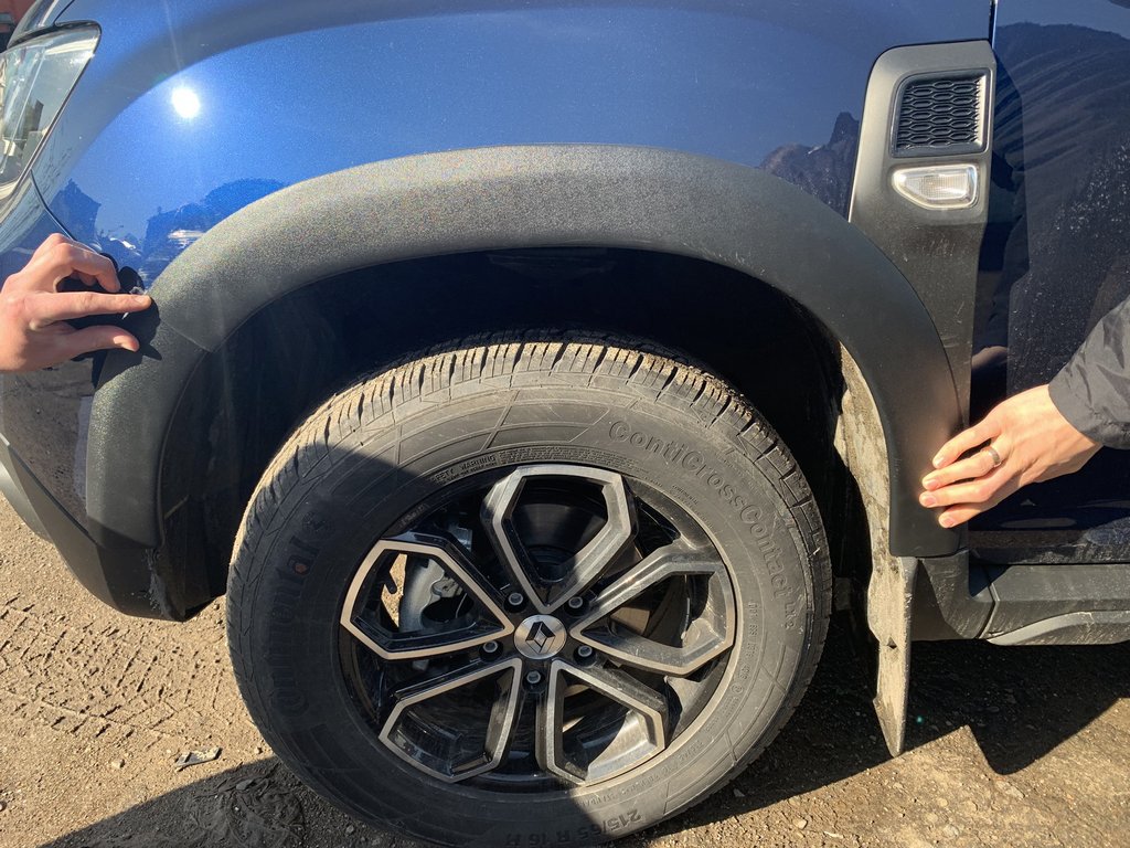 Wide Fender Flares (8 pcs, ABS) for Renault Duster 2018-2024 - image 7