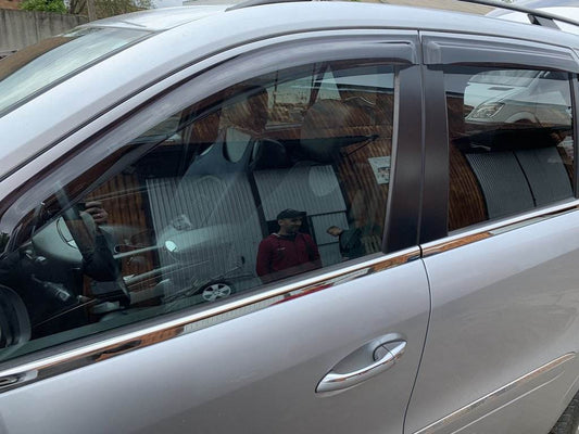 Deflectors (4-piece, HIC) for Mercedes ML W164 - Reelken Auto