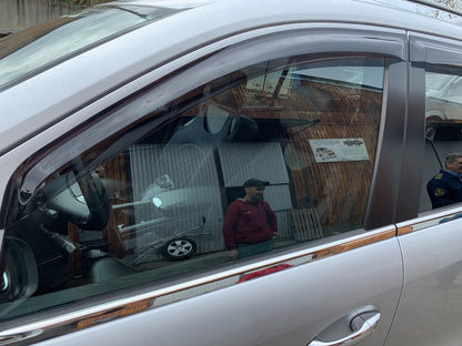 Window Deflectors (4 pcs, HIC) for Mercedes ML W164 2005-2011 - image 4