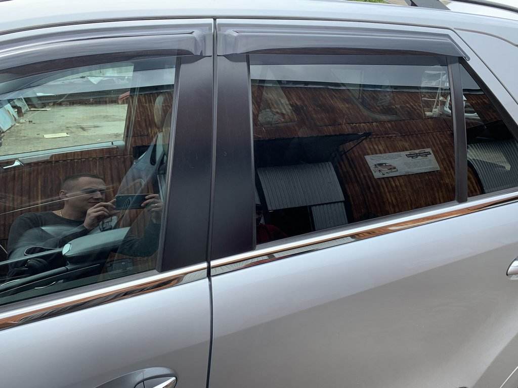 Deflectors (4-piece, HIC) for Mercedes ML W164 - Reelken Auto