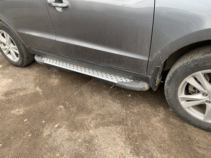 Side Steps Allmond Grey (2 pcs, Aluminum) for Hyundai Santa Fe 2 2006-2012 - image 2