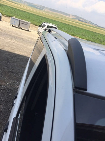 ELITE Chrome roof rails (Plast. leg) for Mercedes Vito / V-class W447 2014↗ year - image 9