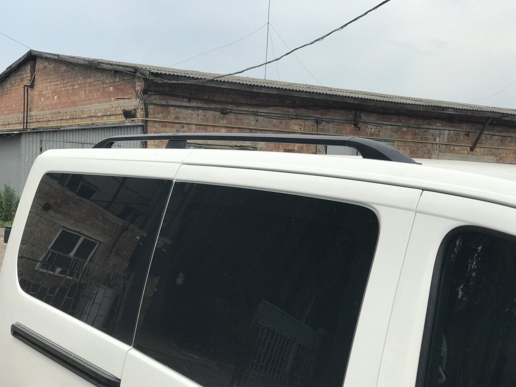 Black Roof Rails for Citroen Jumpy 2007-2017 - image 3