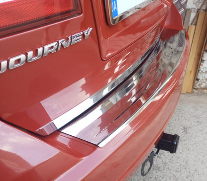 Rear Bumper Protector Carmos Stainless Steel for Fiat Freemont 2011-2016 - image 3