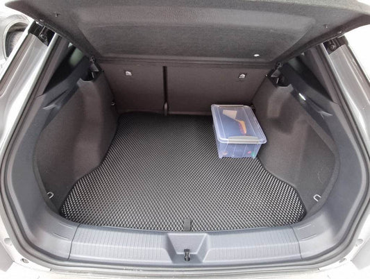 Trunk mat V1 (EVA, black) for Volkswagen ID.4 - Reelken Auto