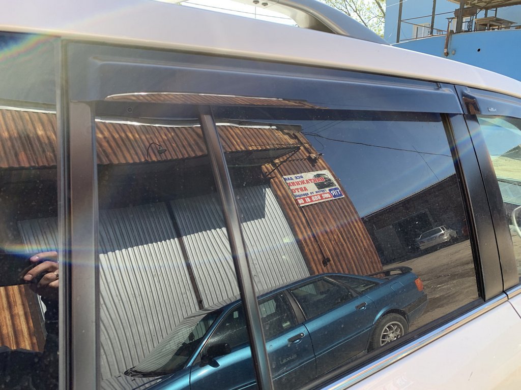 Window Deflectors 8 cm (4 pcs, HIC) for Lexus LX570/450d 2008-2022 - image 4