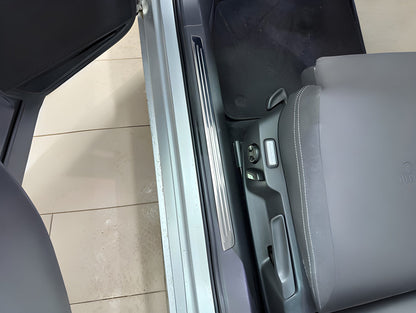 Stainless Steel Door Sill Protectors OmsaLine (4 pcs) for Volkswagen Passat B8 2015-2023 - image 1