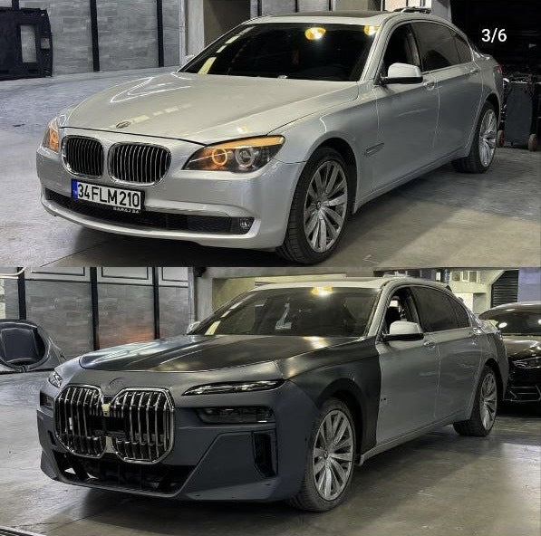G70 M760 facelift body kit for BMW 7 Series F01/F02 2008-2015 - image 6