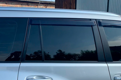 Window Deflectors 8 cm (4 pcs, HIC) for Toyota Land Cruiser Prado 150 2009-2023 - image 12