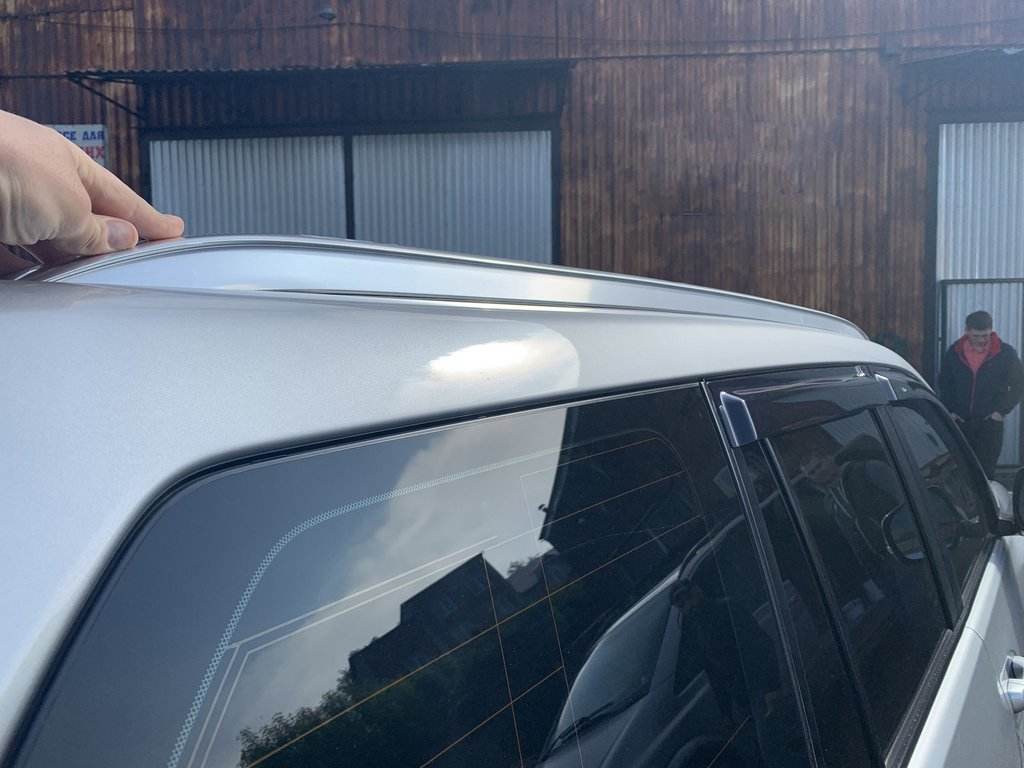 Visor 8 cm (4 PCs, HIC) for Toyota Land Cruiser Prado 150 - Reelken Auto