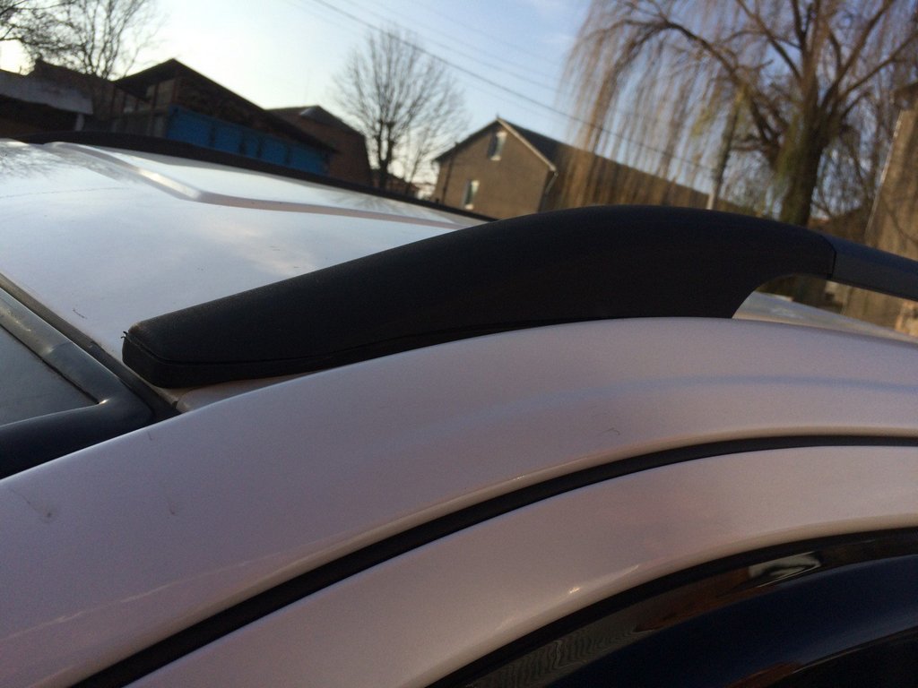 Black Roof Rails DDU (Plastic Feet) for Mercedes Viano 2004-2014 - image 4