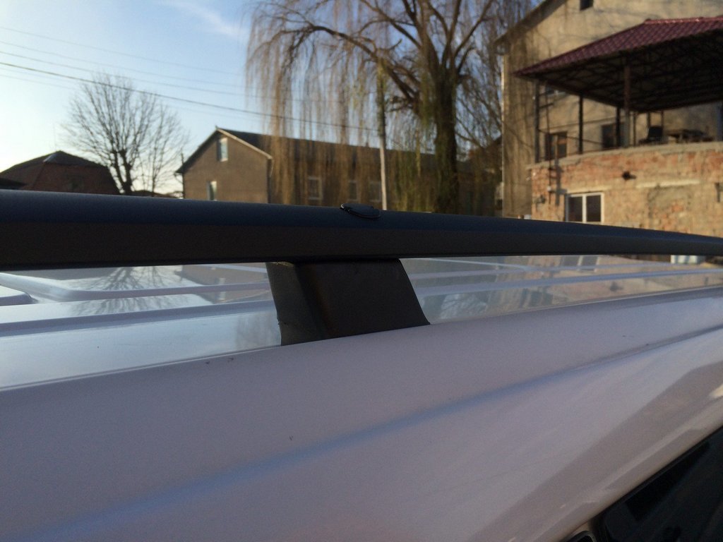 Roof rails black DDU (Plast. legs.) for Mercedes Vito W639 2004-2014 - image 5