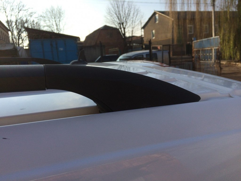 Black Roof Rails DDU (Plastic Feet) for Mercedes Vito/V-class W447 2014- - image 6