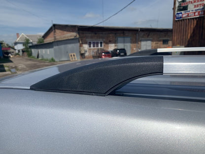 Roof rails Turkish design (Chrome, 2 pcs) for Toyota Land Cruiser Prado 150 2009-2023 - image 6