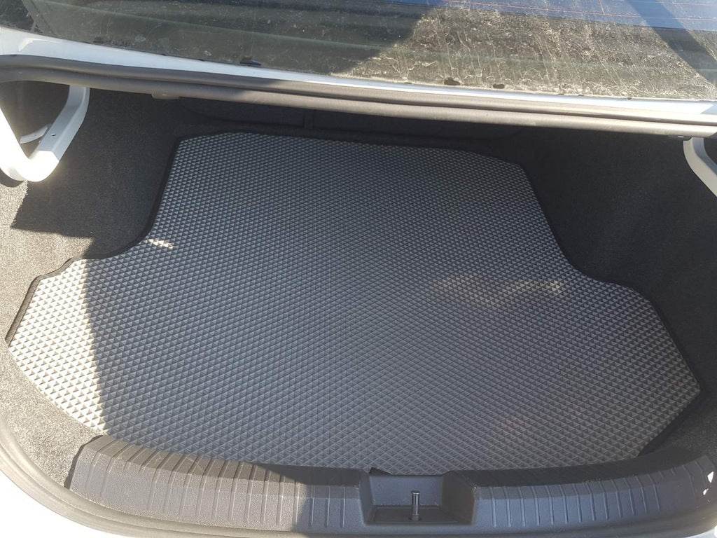 Trunk mat (EVA, Gray) for Volkswagen Jetta 2018↗︎ - Reelken Auto